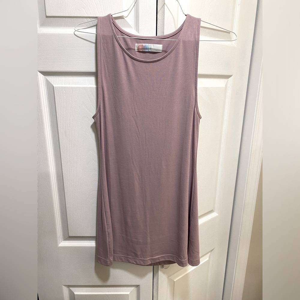 Free People Beach Sleeveless Mauve Dress